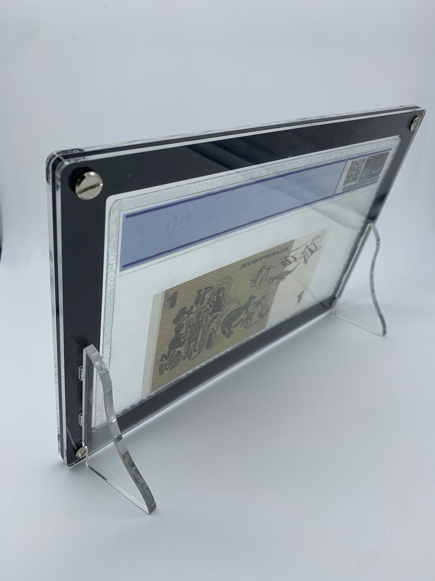 Pcgs Graded note display