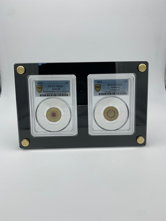 PCGS double display or store