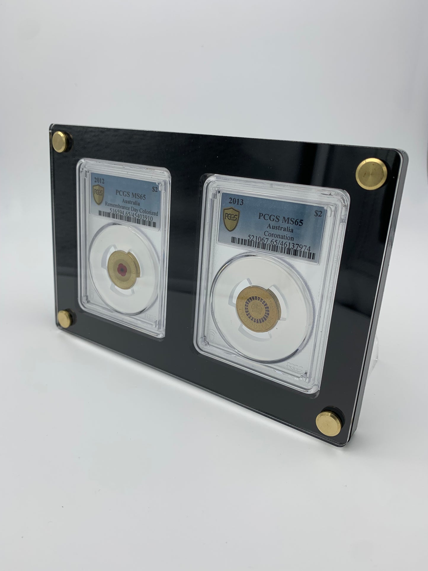 PCGS double display or store