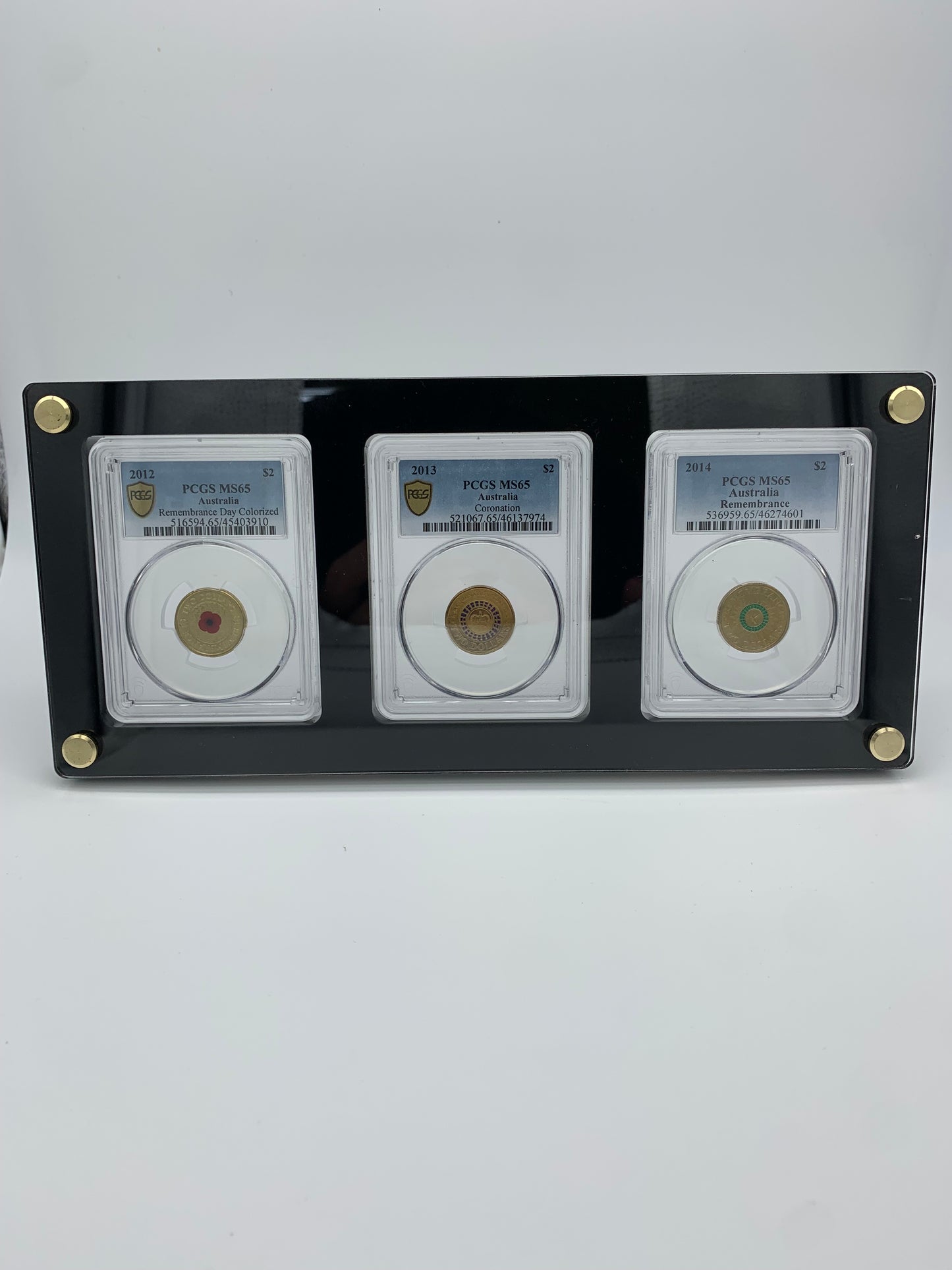 PCGS triple display or store