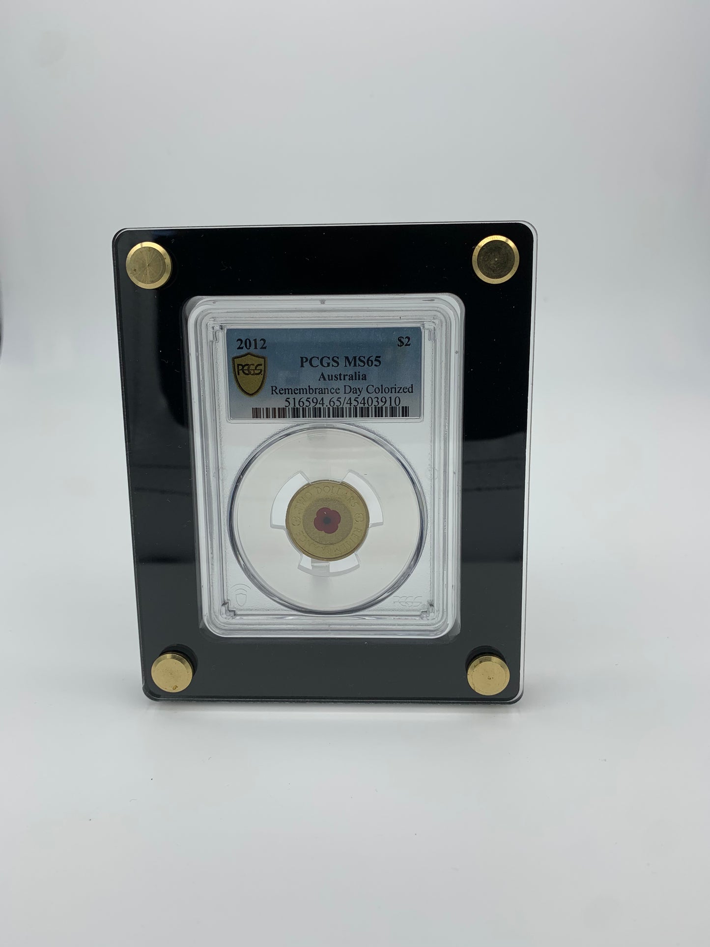 PCGS single display or store.